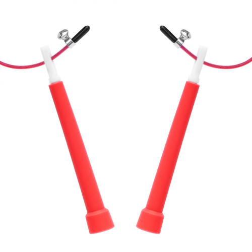 Скакалка  Cornix Speed Rope Basic XR-0167 Red - фото №3